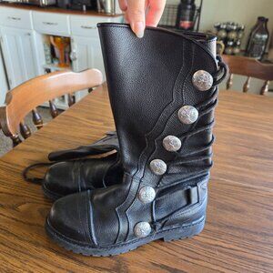 Leather Renaissance Fair Boots